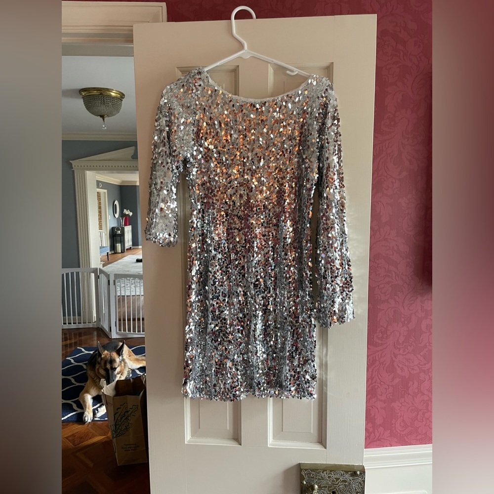 Sequence mini dress